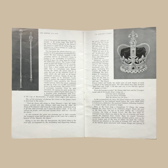 A Rare 1953 Coronation Booklet from the City of Council of Newcastle upon Tyne - Picture 9 of 11